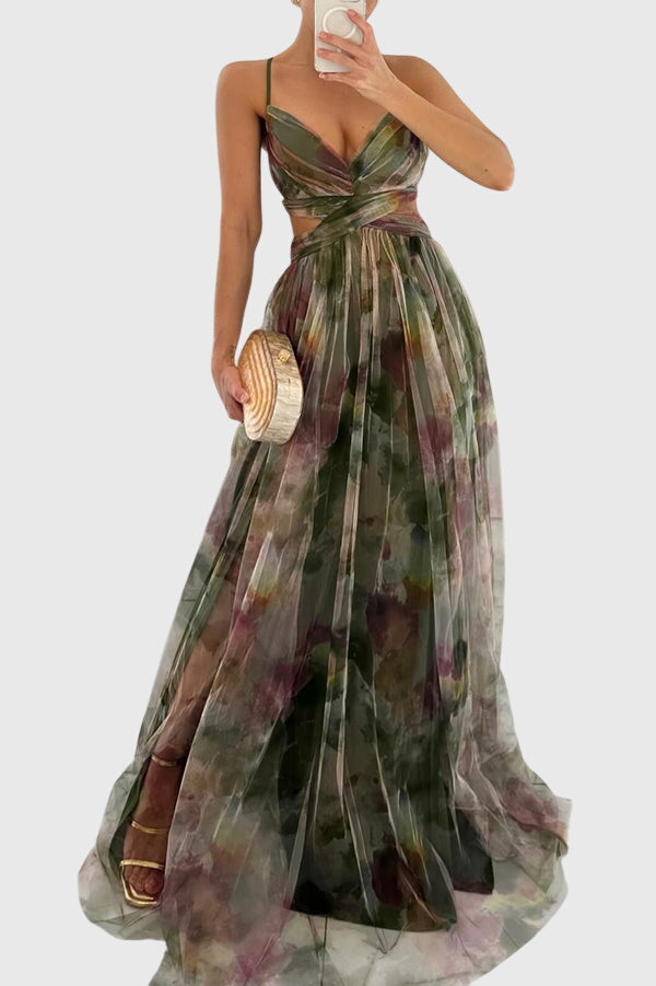 June | Floral Maxi Dress