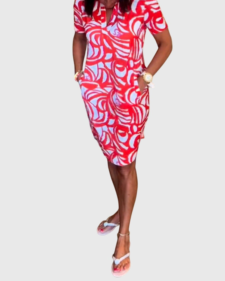 Sadie | Flattering Avenue Walk Dress
