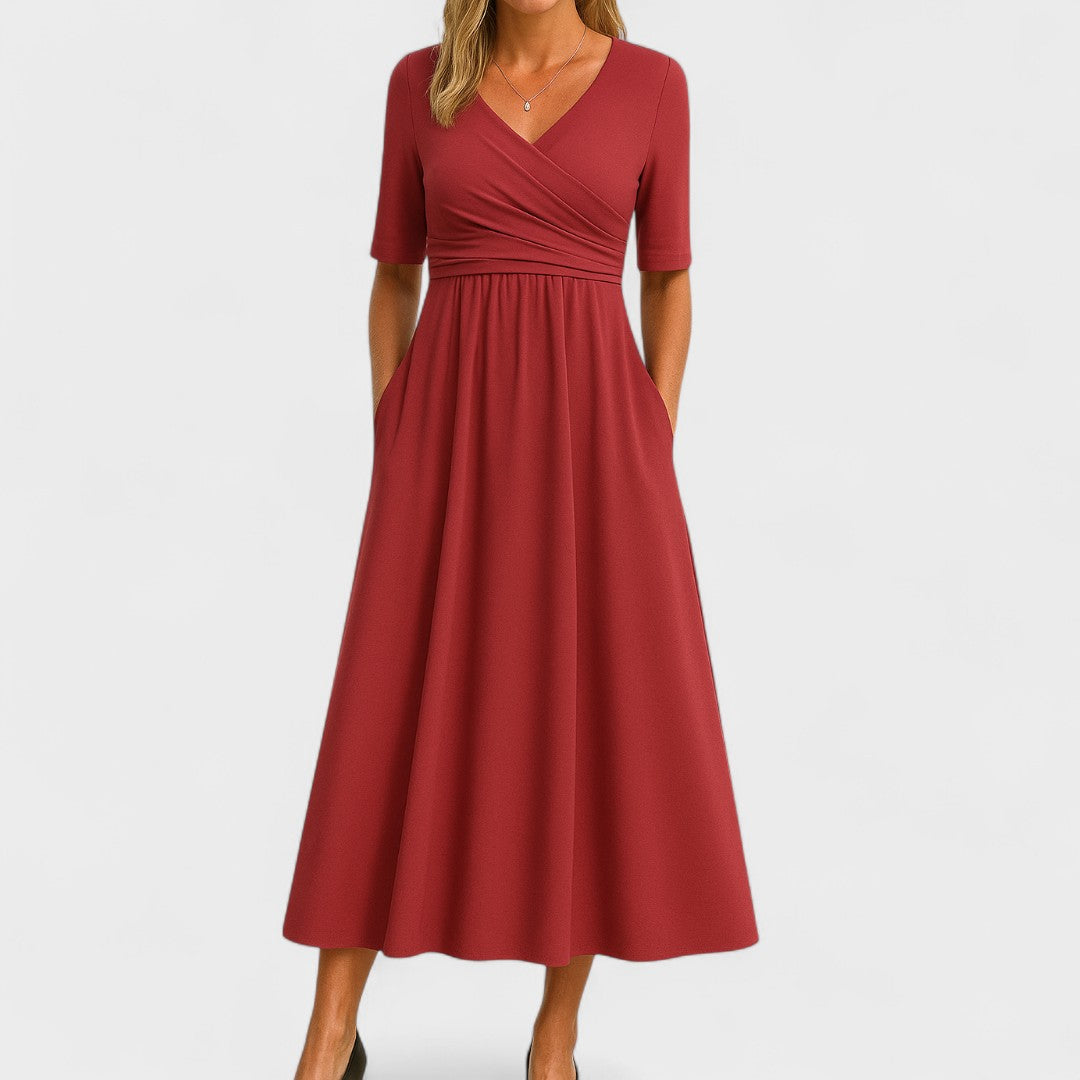 June | Elegant Midi Dress