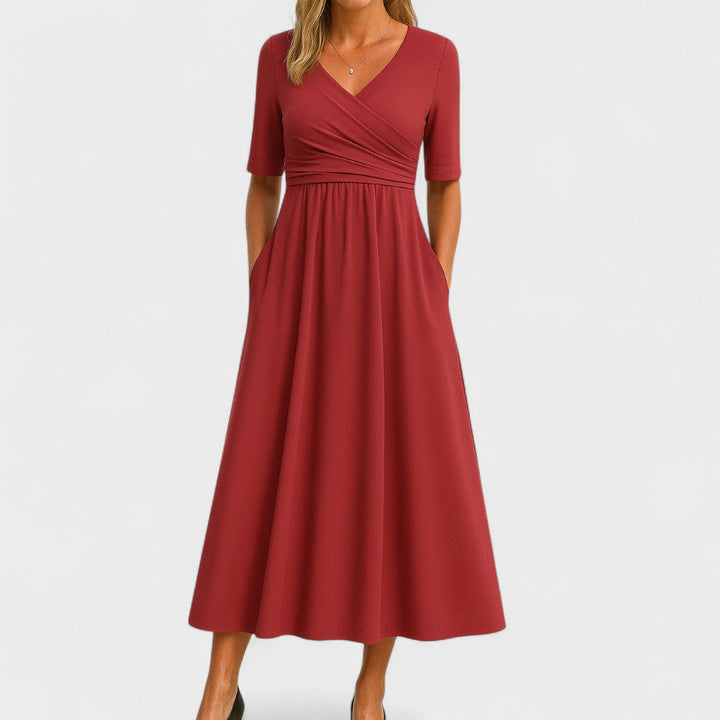 June | Elegant Midi Dress