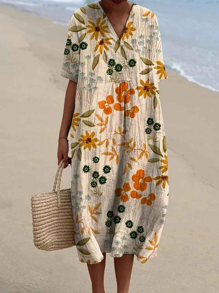 Marienne - Vintage Flowy Dress