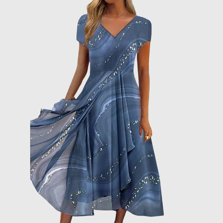 June | Flowing Midi Dress