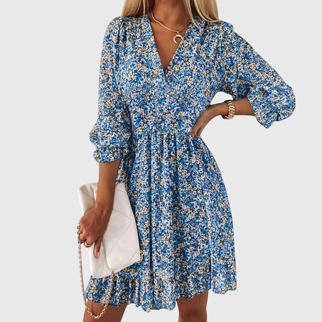 Sadie | Floral Puff Sleeve Dress