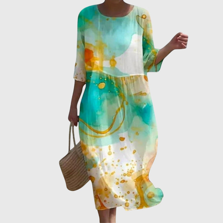 June | Stylish Floral Maxi Dress