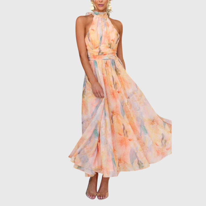 Sadie | Halter Maxi Dress
