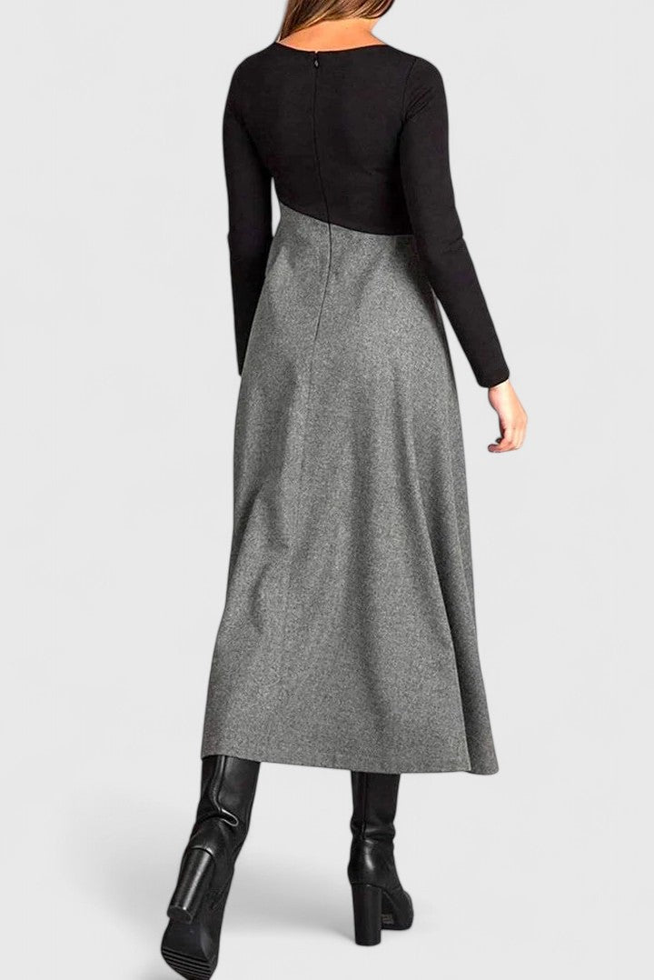 Sadie | Elegant Long Sleeve Maxi Dress