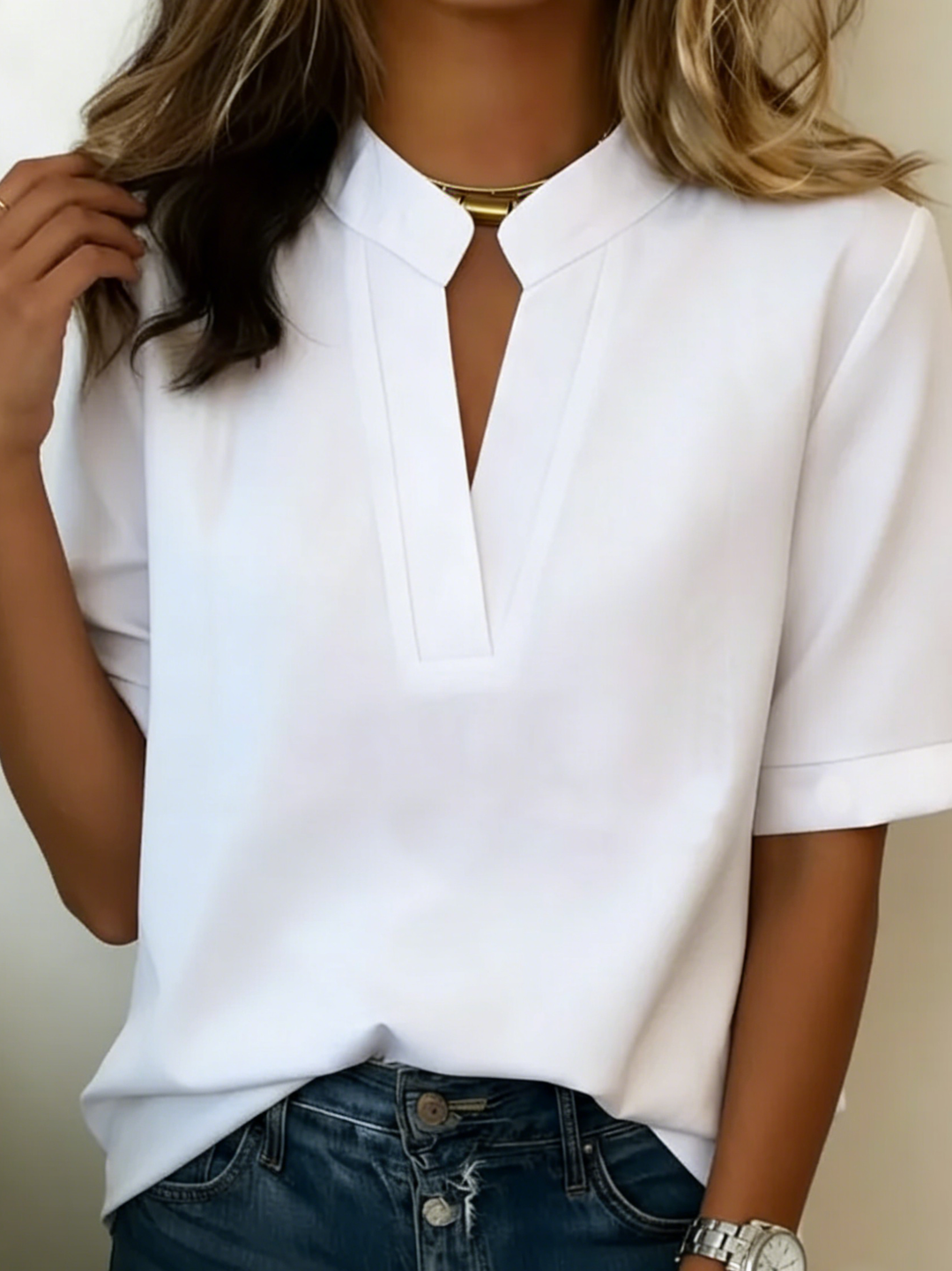 Aliyah | Relaxed Short Sleeve Shirt