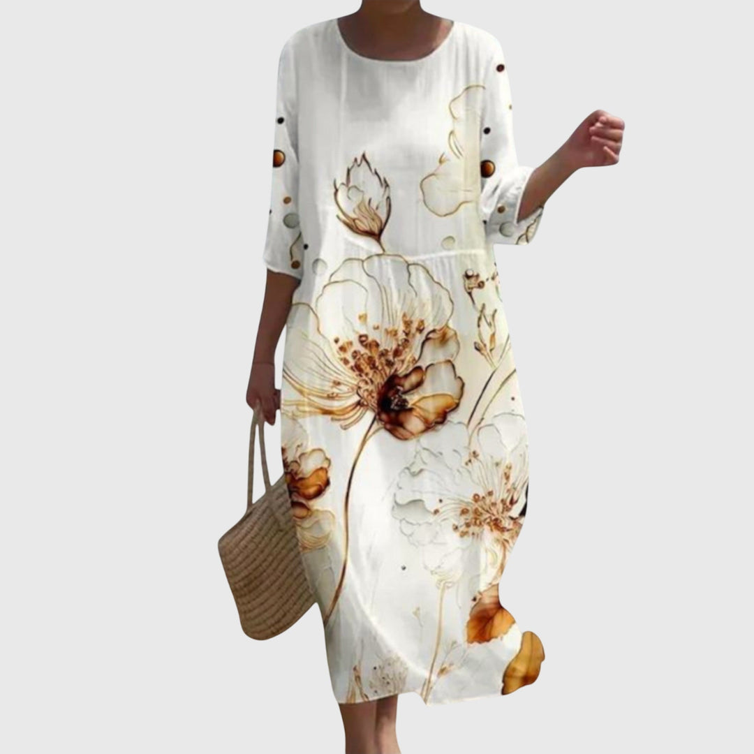 June | Stylish Floral Maxi Dress