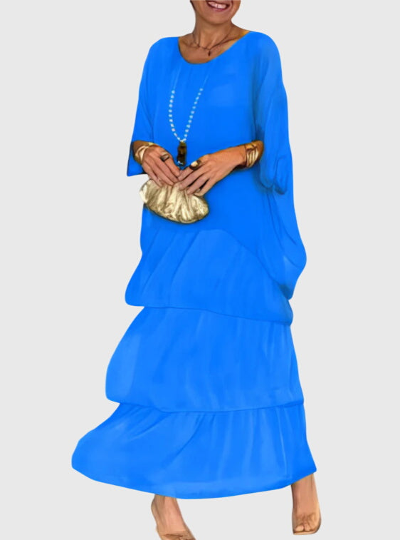 June | Long and Flowing Elegant Dress