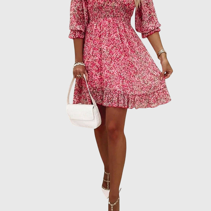 Sadie | Floral Puff Sleeve Dress