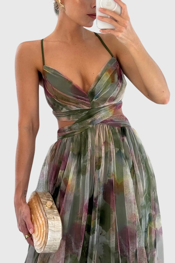 June | Floral Maxi Dress