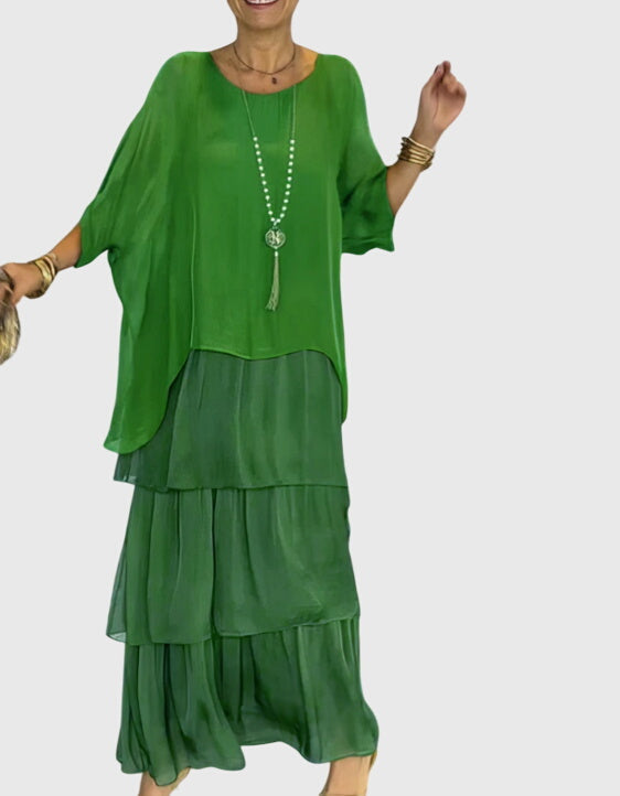 June | Long and Flowing Elegant Dress