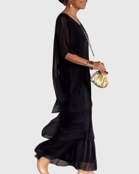 June | Long and Flowing Elegant Dress