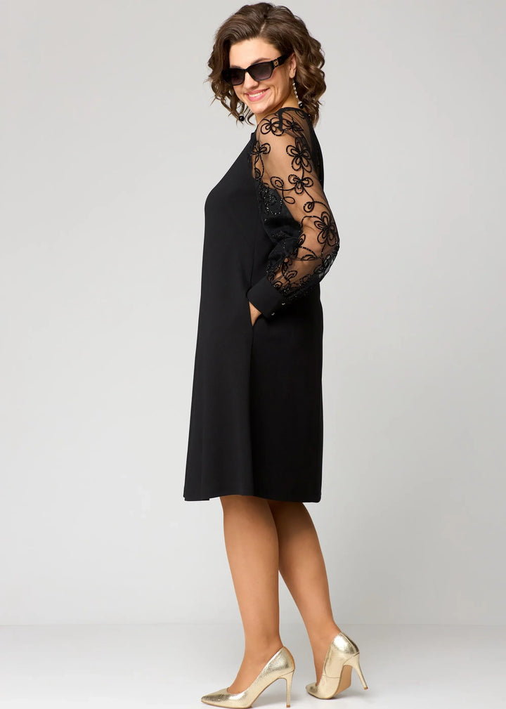 Faith™ Elegant Lace Dress
