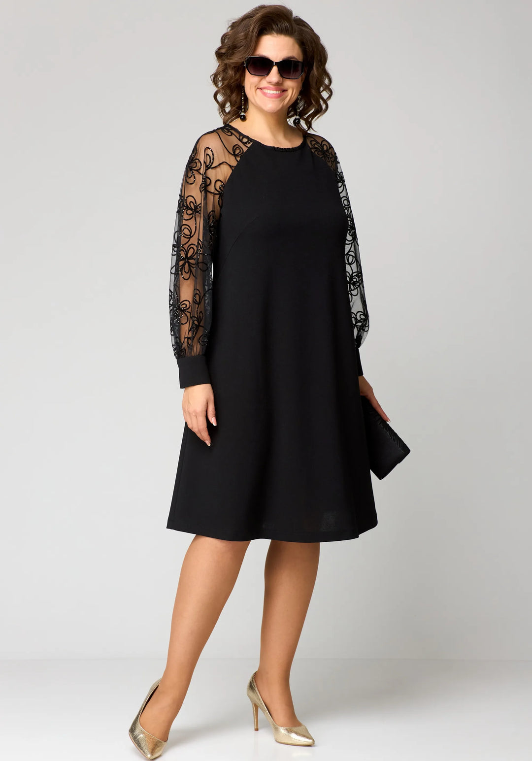 Faith™ Elegant Lace Dress