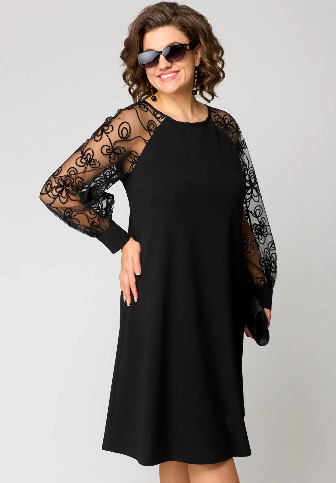 Faith™ Elegant Lace Dress