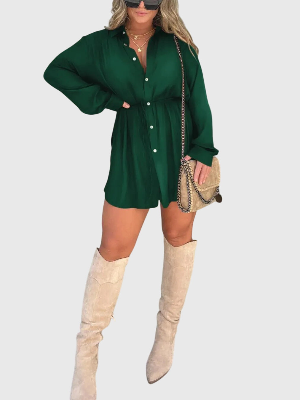 June | Elegant Romper Dress