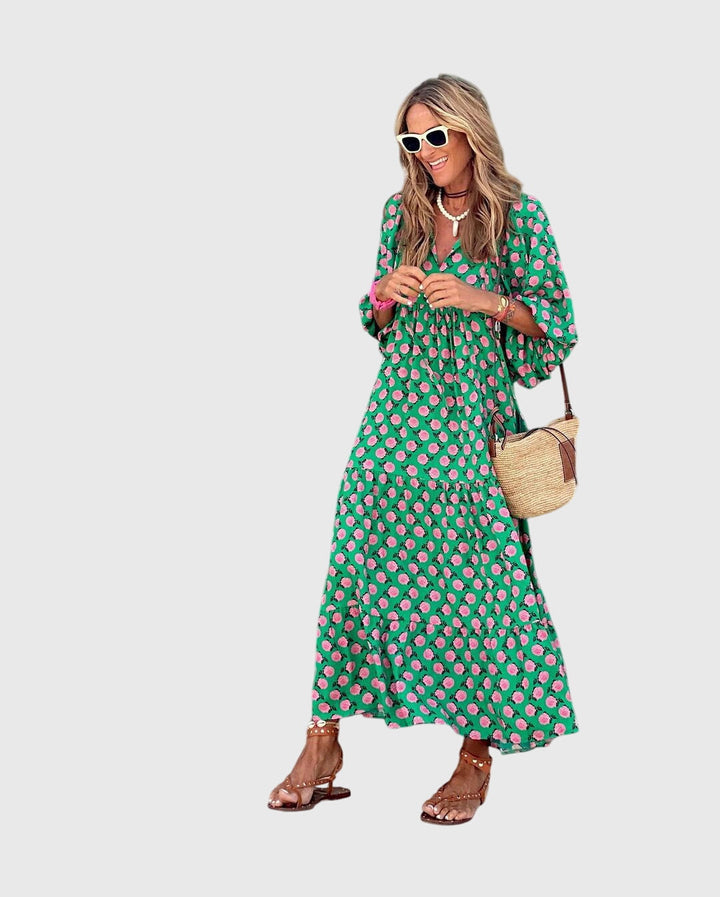 June | Boho Maxi Dress