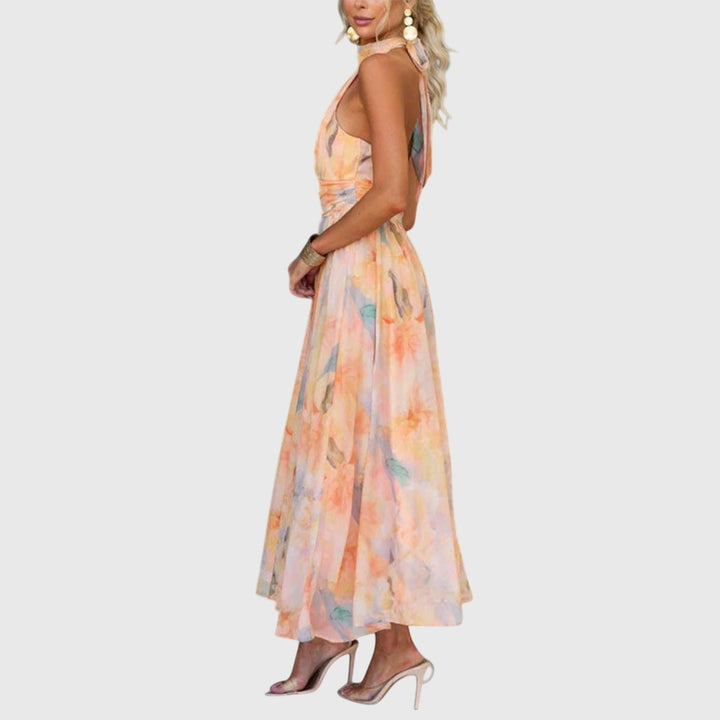 Sadie | Halter Maxi Dress