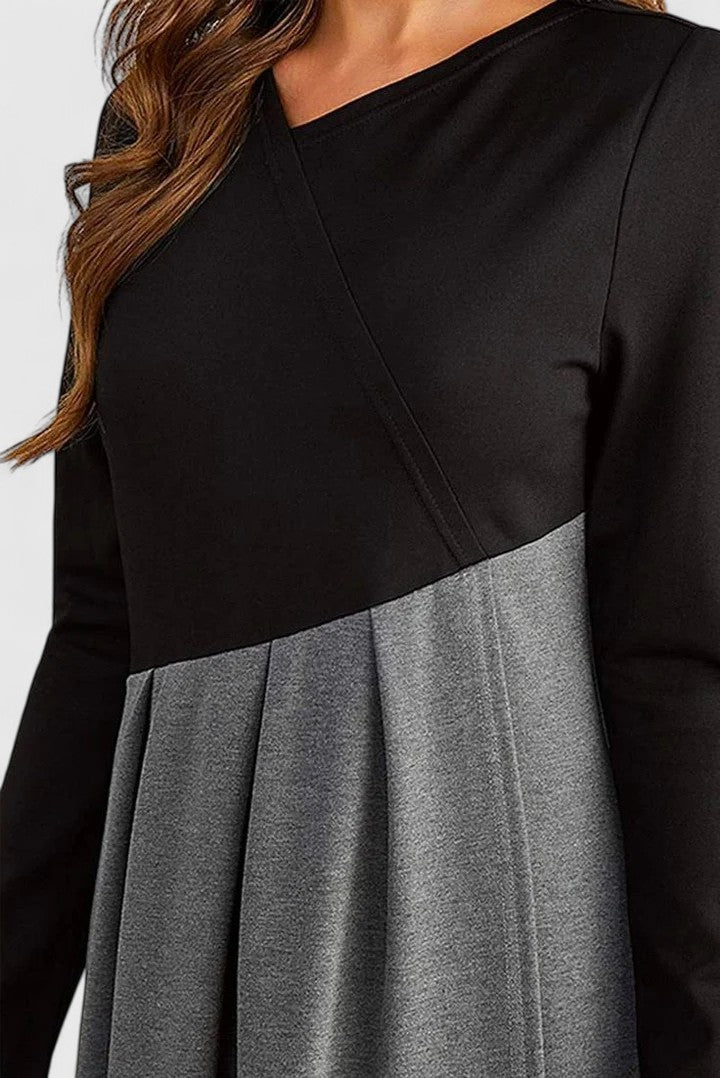 Sadie | Elegant Long Sleeve Maxi Dress