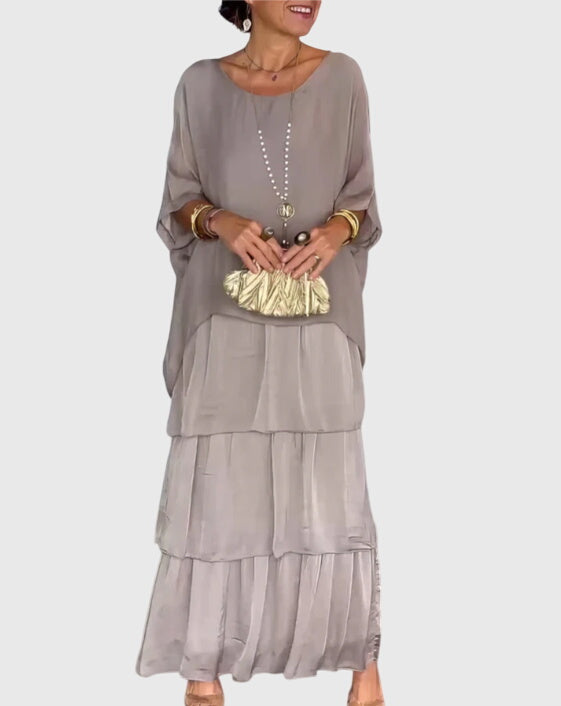June | Long and Flowing Elegant Dress