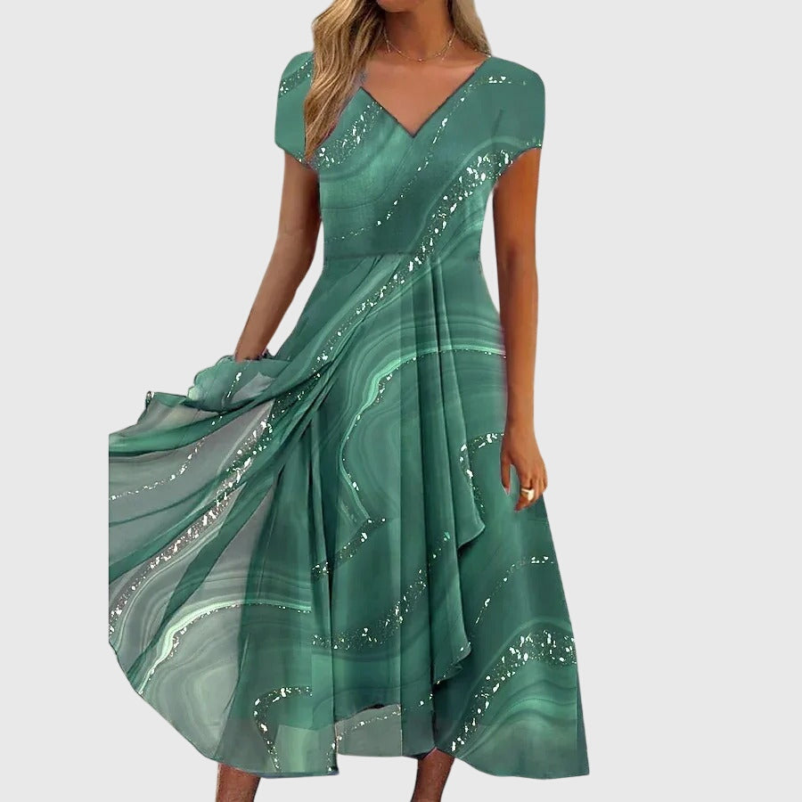June | Flowing Midi Dress