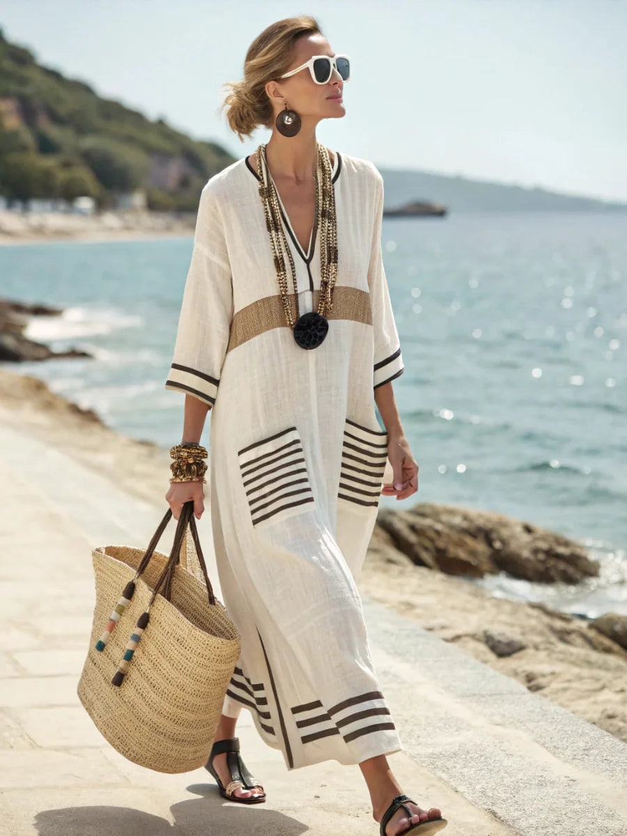 Vera - Coastal Flow Dress