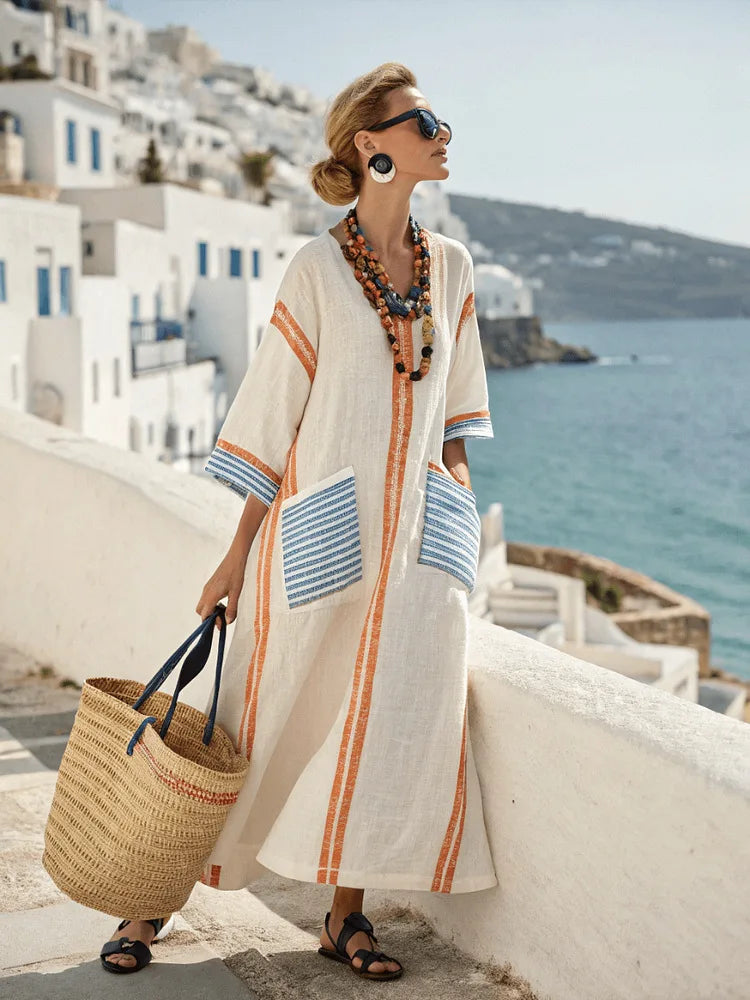 Vera - Coastal Flow Dress