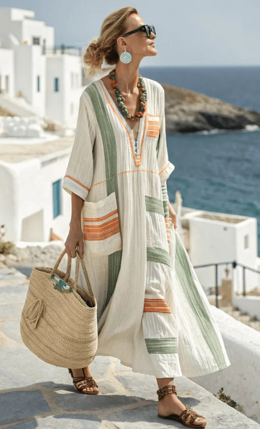 Vera - Coastal Flow Dress
