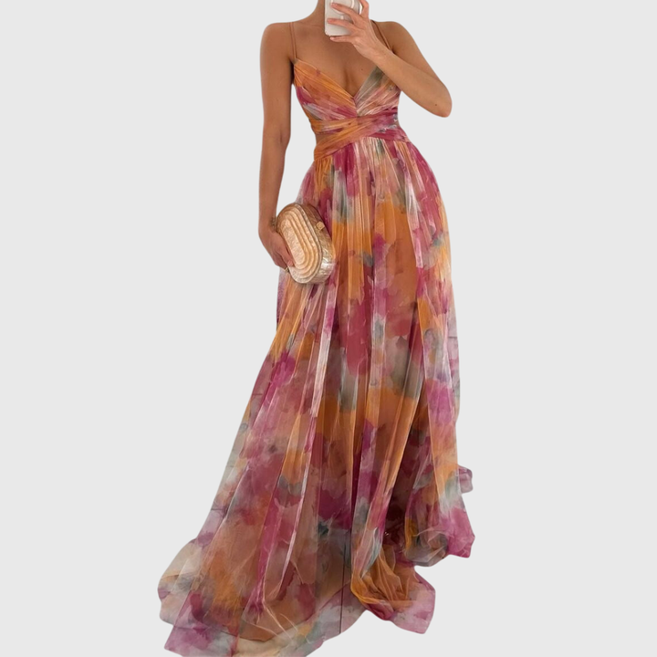 June | Floral Maxi Dress