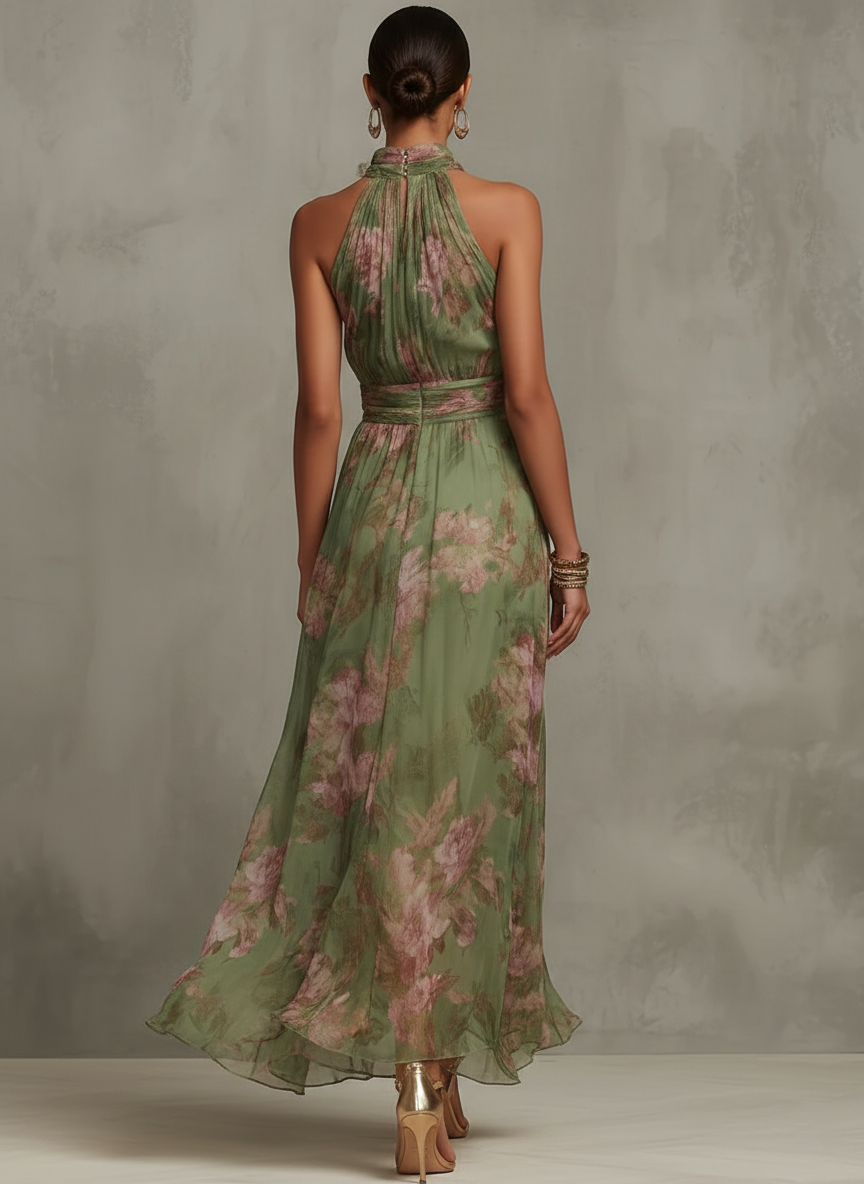 Ella | Elegant Floral Maxi Dress