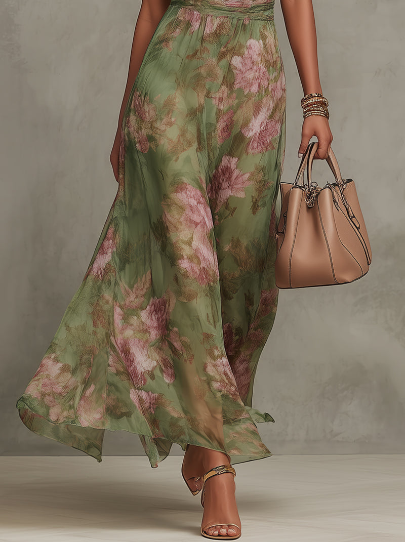 Ella | Elegant Floral Maxi Dress