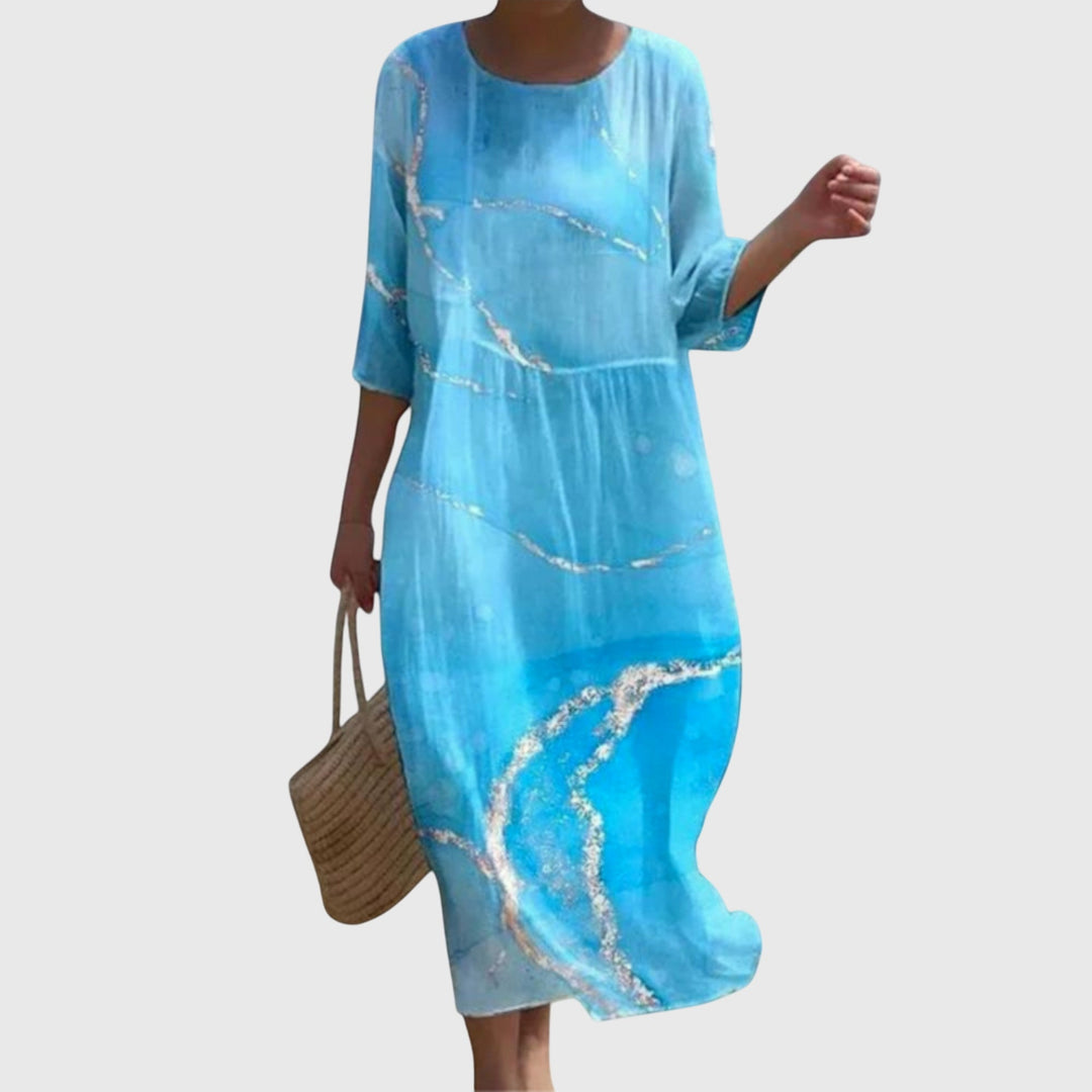 June | Stylish Floral Maxi Dress