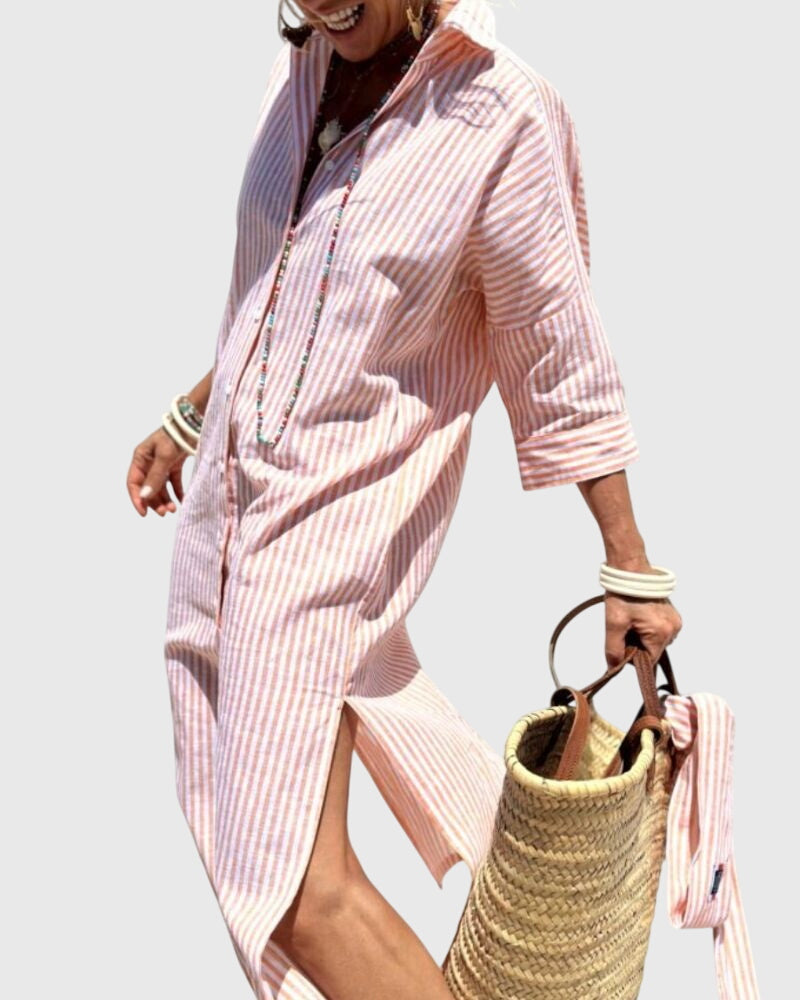 June | Classic Striped Dress