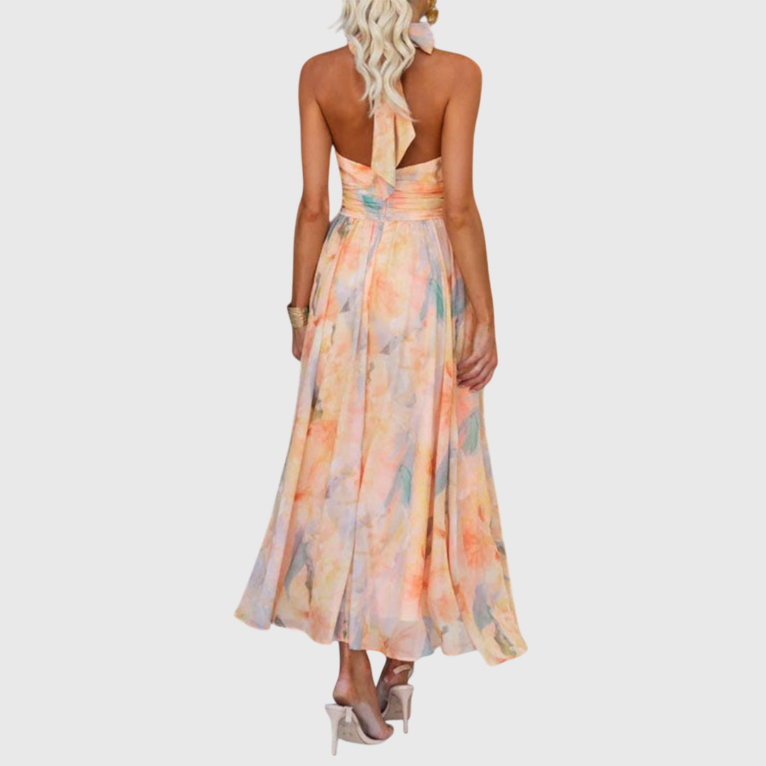 Sadie | Halter Maxi Dress