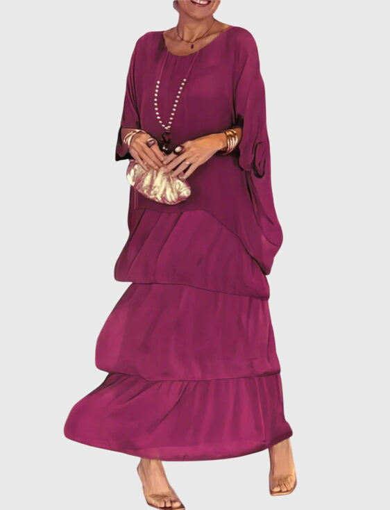 June | Long and Flowing Elegant Dress