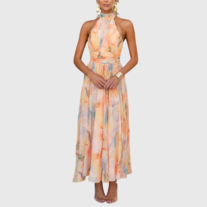 Sadie | Halter Maxi Dress
