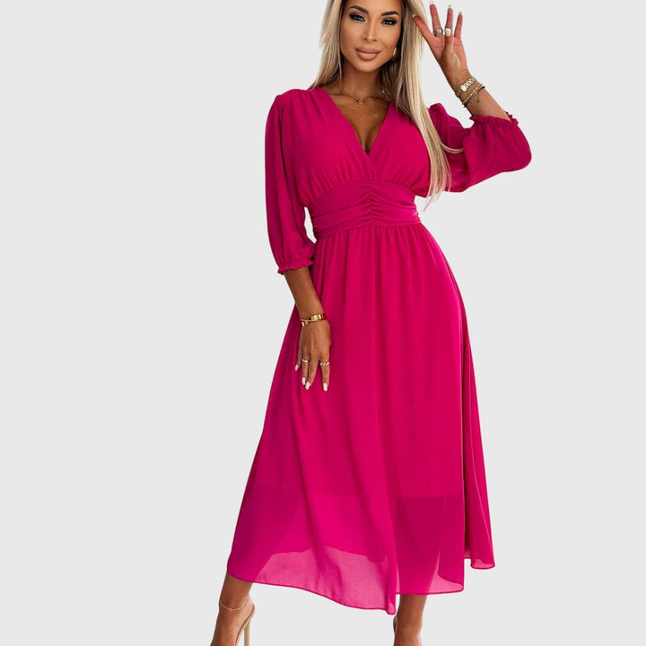 Sadie | Lightweight Silky Chiffon Dress
