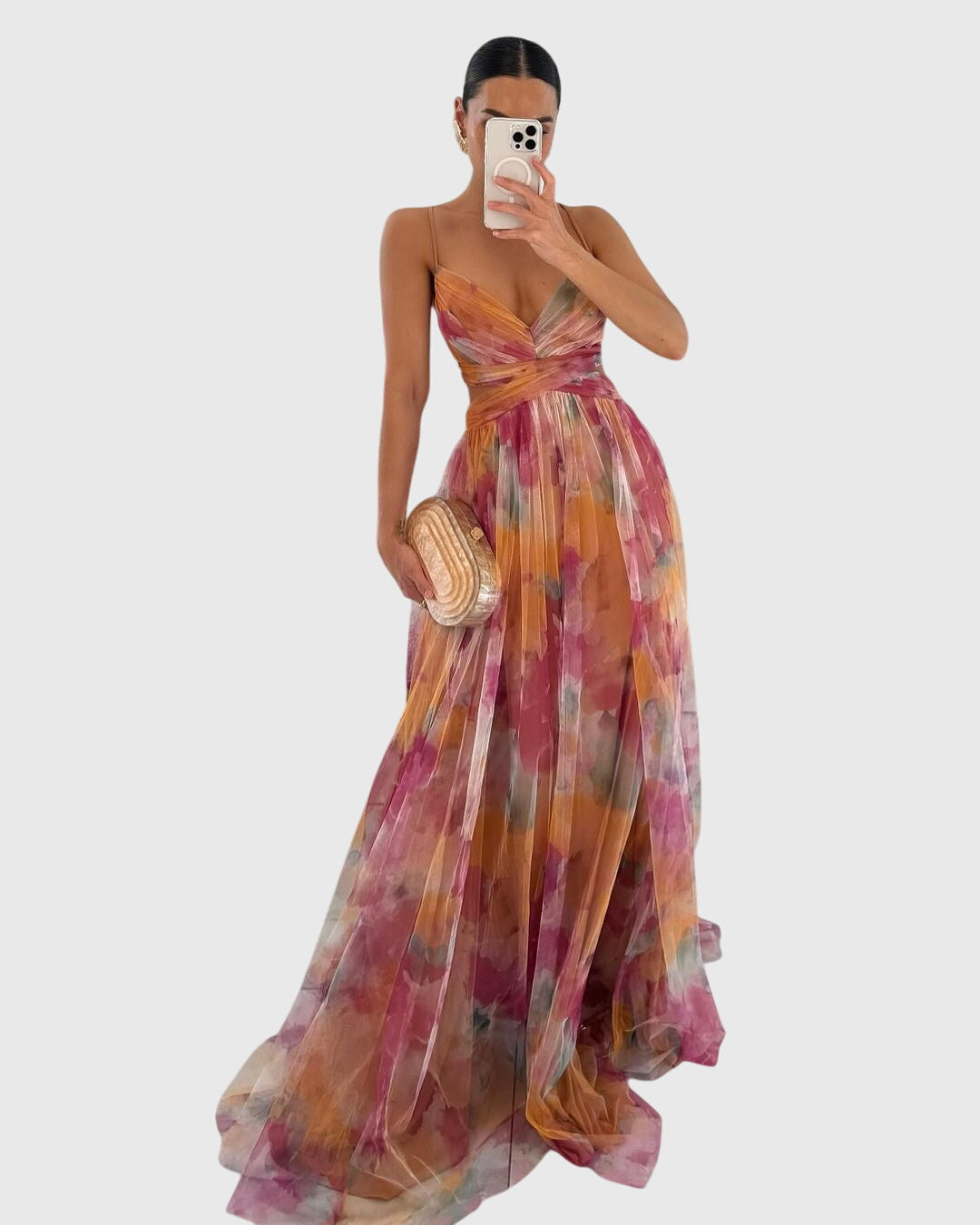 June | Floral Maxi Dress