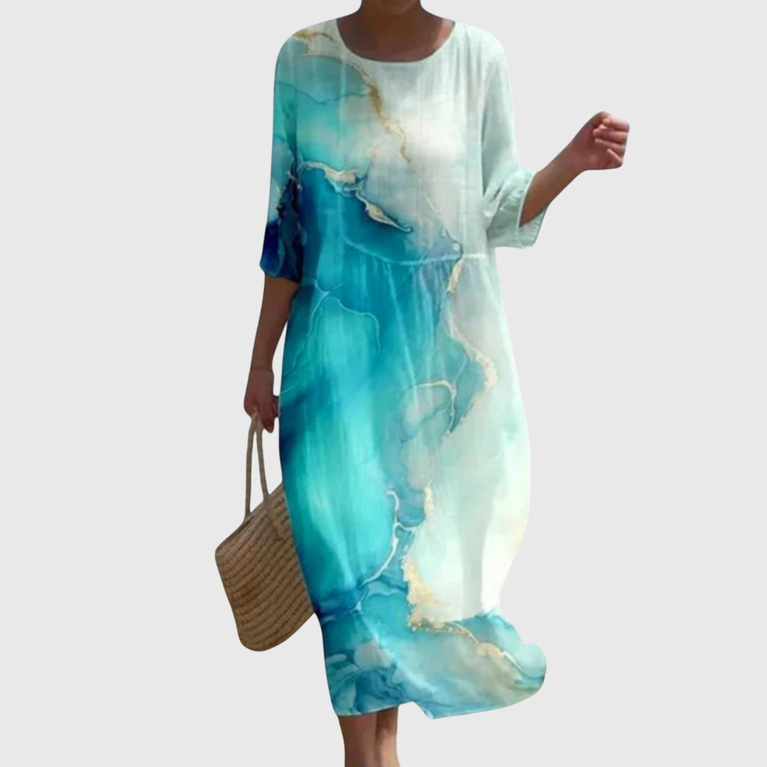 June | Stylish Floral Maxi Dress