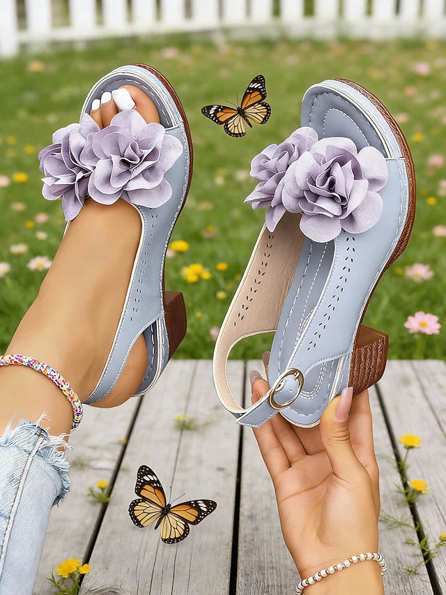 Alivia | Sandals for Women with floral pattern
