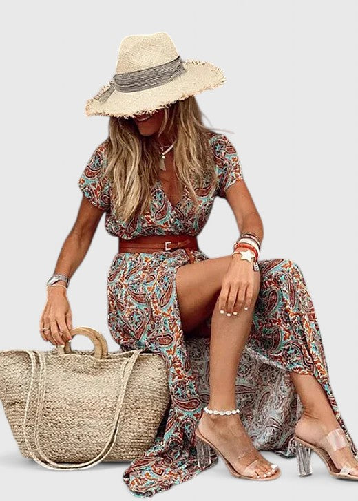 June | Stylish Boho Maxi Dress